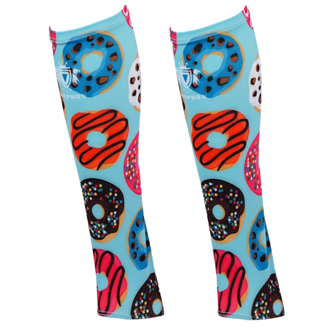 Inner Sock Without Stirrup - Blue Domuts