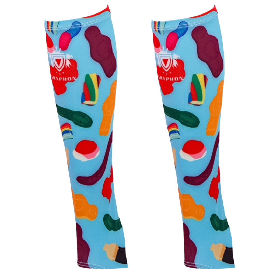 Inner Sock Without Stirrup - Blue Sweets