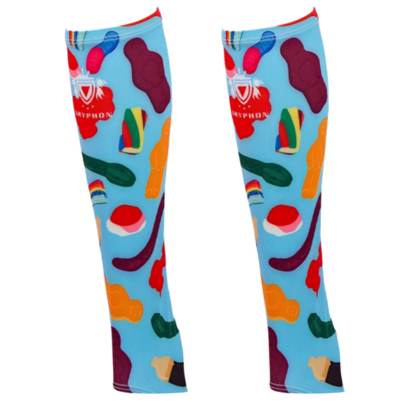 Inner Sock Without Stirrup - Blue Sweets