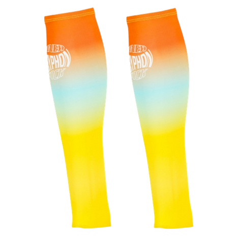 Inner Sock Without Stirrup - Orange Sunset