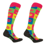 Hingly | Hingly Lip Art Socks | Lip Art Socks - EUR 28-30 | UK 10.5-12 Jr | Total Hockey