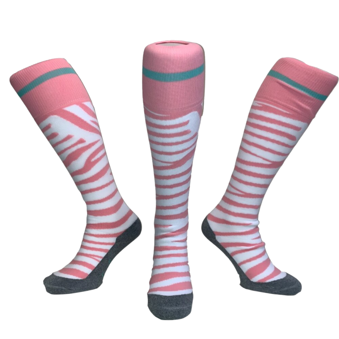 Zebra Pink/White