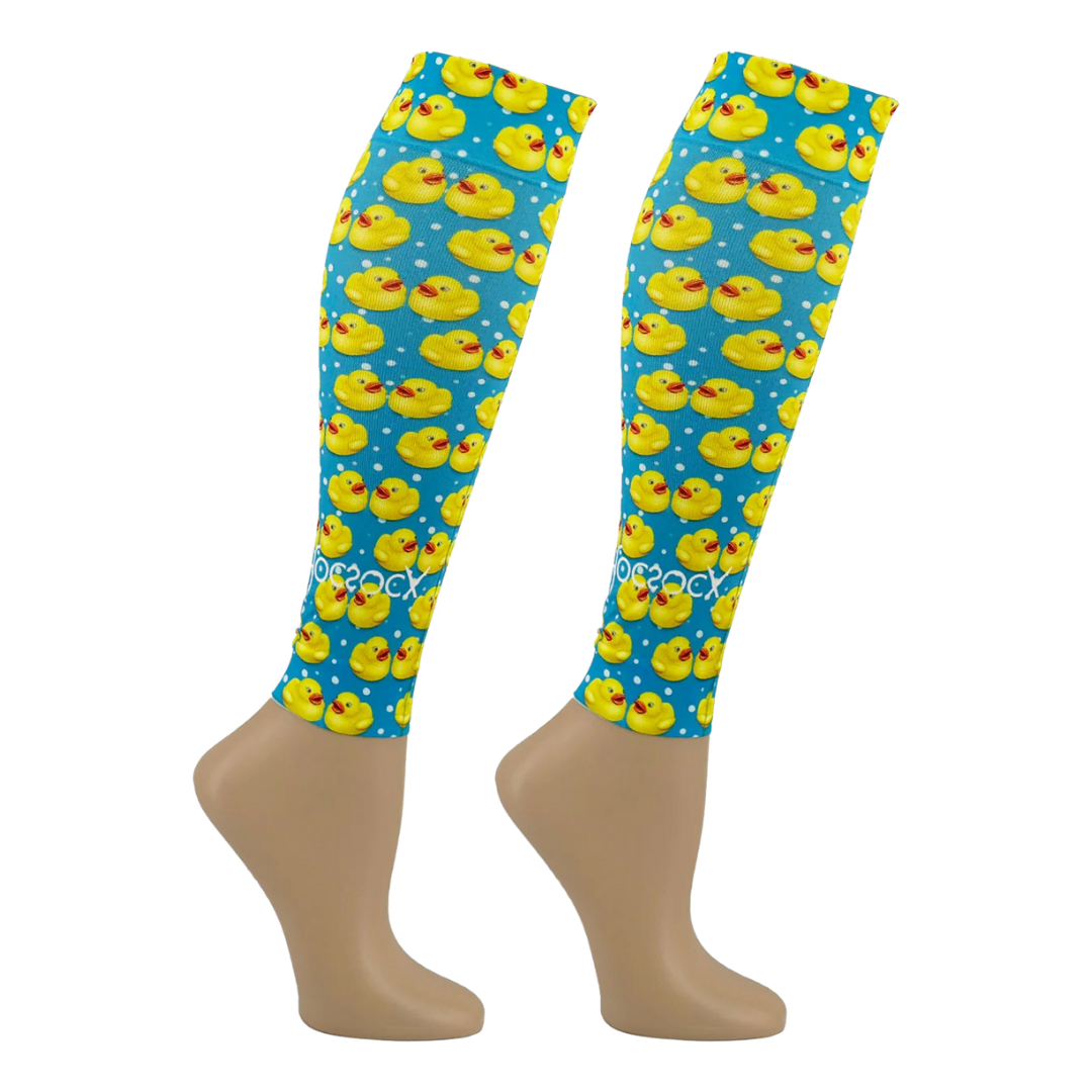 Footless Rubber Duckies Leg Sleeve