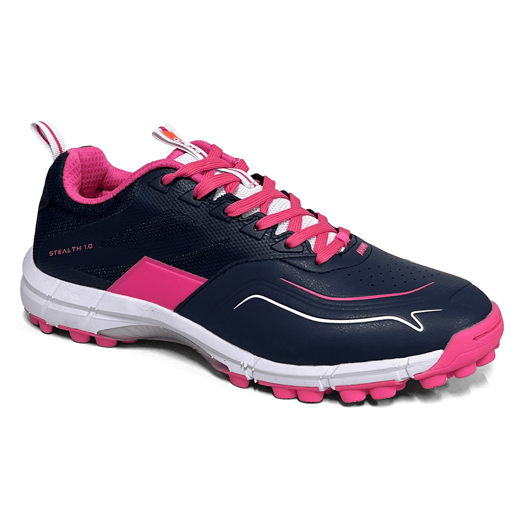 Grays | Grays Stealth 1.0 Navy/Pink Jr (2024) | Stealth 1.0 Navy/Pink Jr (2024) - EUR 35 | UK 2 | Total Hockey