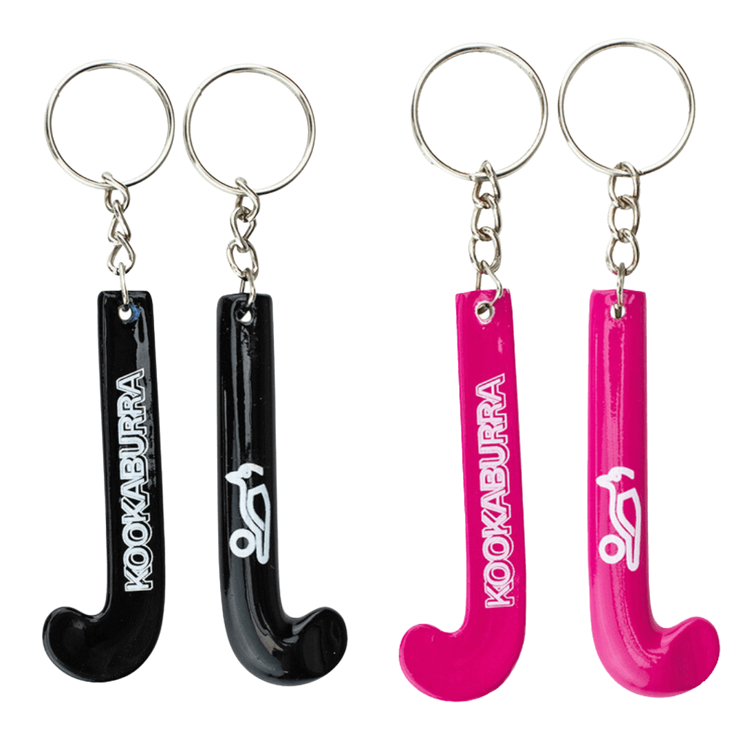 Kookaburra Hockey | Kookaburra Hockey Key Ring | Key Ring - Black | Total Hockey