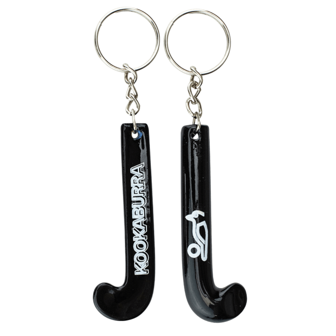 Kookaburra Hockey | Kookaburra Hockey Key Ring | Key Ring - Black | Total Hockey