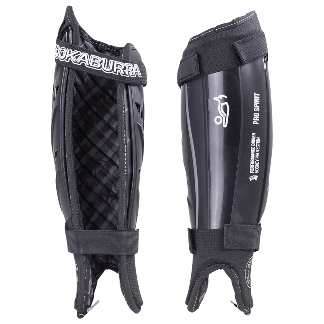 Kookaburra Hockey | Kookaburra Hockey Pro Spirit Shin Pad | Pro Spirit Shin Pad - Black / Small | Total Hockey