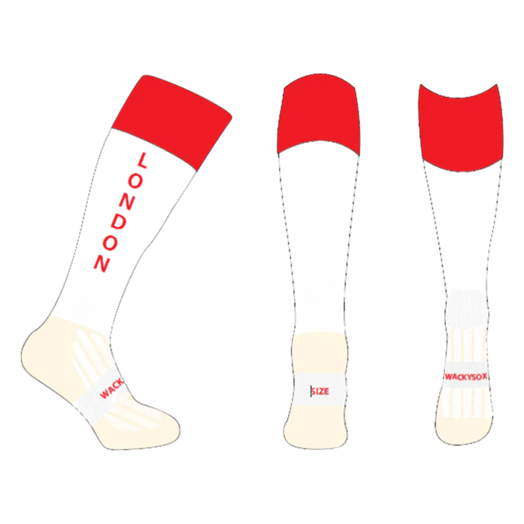 London Hockey | London Hockey LH Hockey Socks - Away | LH Hockey Socks - Away - EURO 35-40 | UK 2-6 | Total Hockey