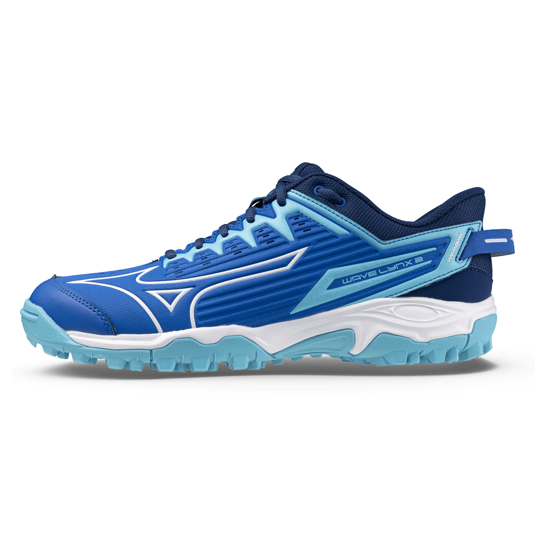 Mizuno | Mizuno Wave Lynx 2 Eugen Blue (2024) | Wave Lynx 2 Eugen Blue (2024) - EUR 36.5 | UK 4 | Total Hockey