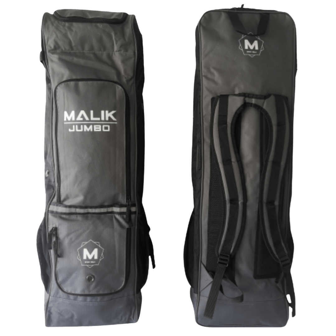 MALIK | MALIK Jumbo Stick Bag | Jumbo Stick Bag - Black | Total Hockey