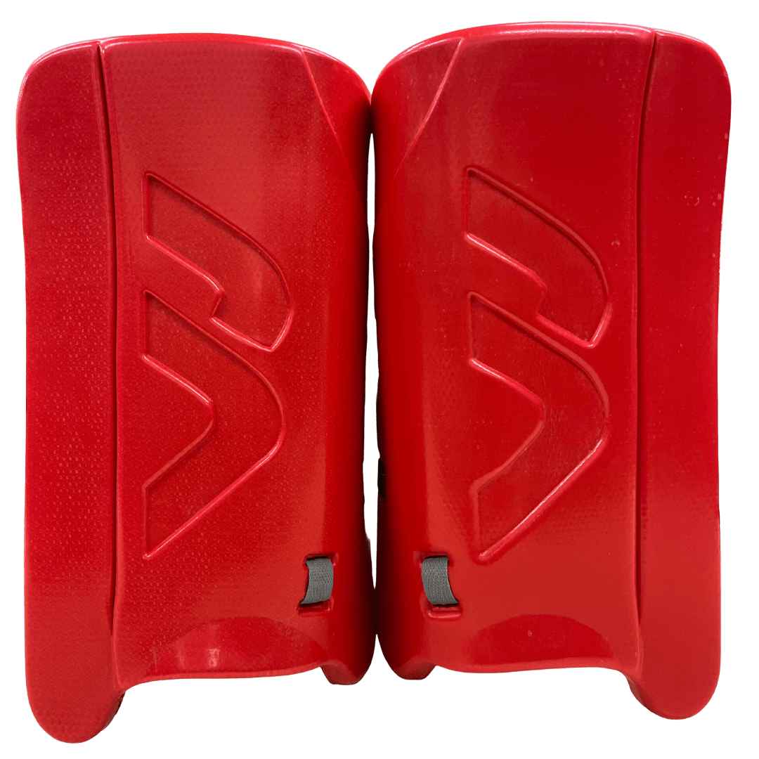 Mercian Hockey | Mercian Hockey Genesis 1 Leg guards | Genesis 1 Leg guards - Red / Medium | Total Hockey
