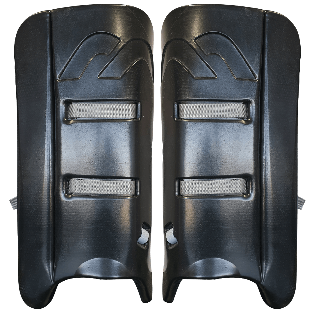 Mercian Hockey | Mercian Hockey Genesis 2 Leg guards | Genesis 2 Leg guards - Black / Small | Total Hockey