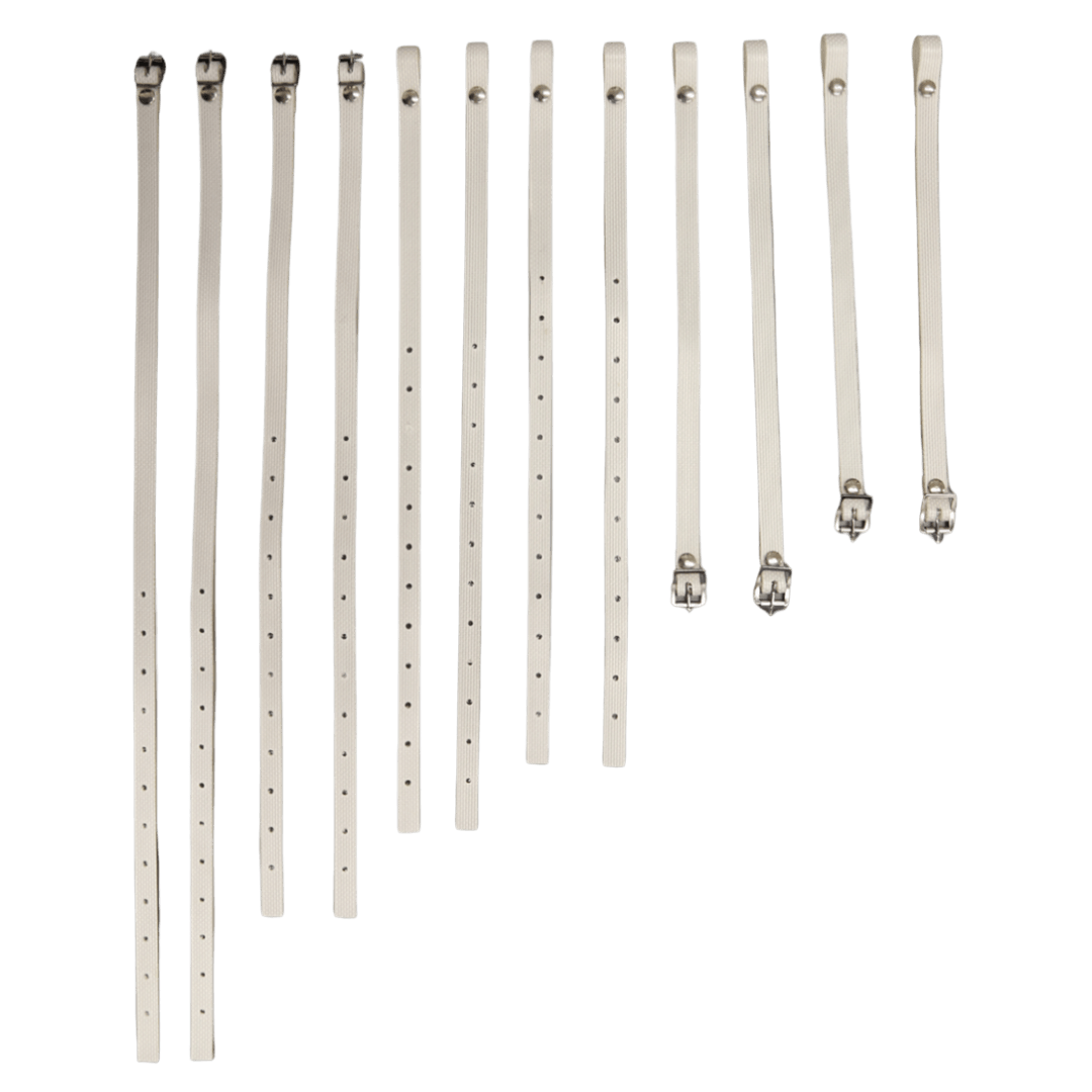 Mercian Hockey | Mercian Hockey REINFORCED Full Harness Strap Set | REINFORCED Full Harness Strap Set - Clear | Total Hockey