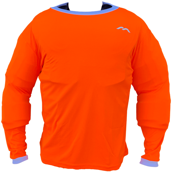 Mercian Hockey | Mercian Hockey GK PRO Smock Long Sleeve - Orange | GK PRO Smock Long Sleeve - Orange - Orange / XSmall | Total Hockey