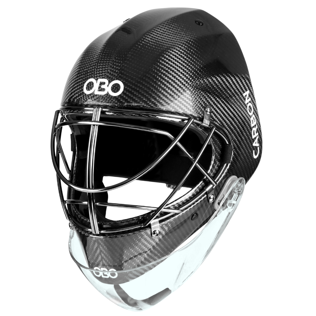 CARBON Helmet BLACK with Throat Guard