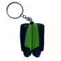 OBO | OBO OBO Key Rings | OBO Key Rings - Black Wing / Green | Total Hockey