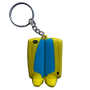 OBO | OBO OBO Key Rings | OBO Key Rings - Yellow Wing / Peron | Total Hockey