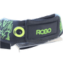 OBO | OBO ROBO Throat Guard with Bib | ROBO Throat Guard with Bib - Black/Green / One Size | Total Hockey