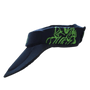 OBO | OBO ROBO Throat Guard with Bib | ROBO Throat Guard with Bib - Black/Green / One Size | Total Hockey