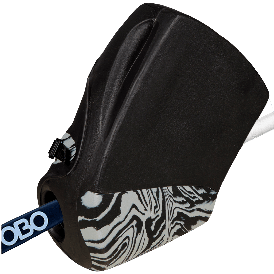 OBO | OBO ROBOT PLUS Hand Protector Right Black | ROBOT PLUS Hand Protector Right Black - Black / Medium | Total Hockey