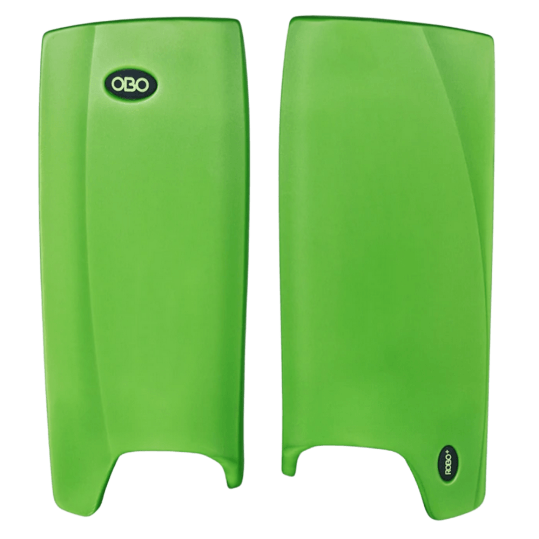 OBO | OBO ROBOT PLUS Leg guards Green | ROBOT PLUS Leg guards Green - Medium / Green | Total Hockey