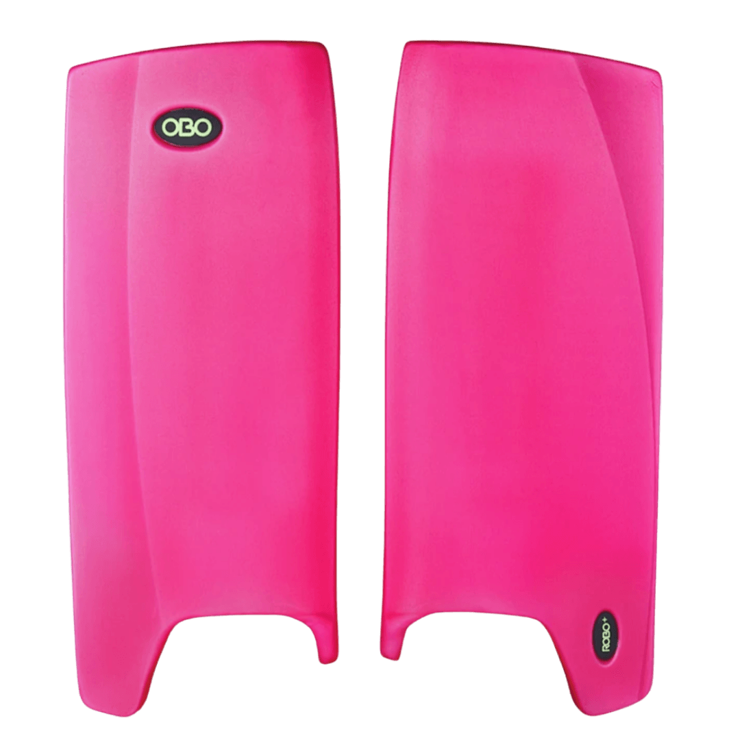 OBO | OBO ROBOT PLUS Leg guards Pink | ROBOT PLUS Leg guards Pink - Medium / Pink | Total Hockey