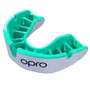 OPRO | OPRO Gold Gum Shield Gen 5 | Gold Gum Shield Gen 5 - White / Mint | Total Hockey