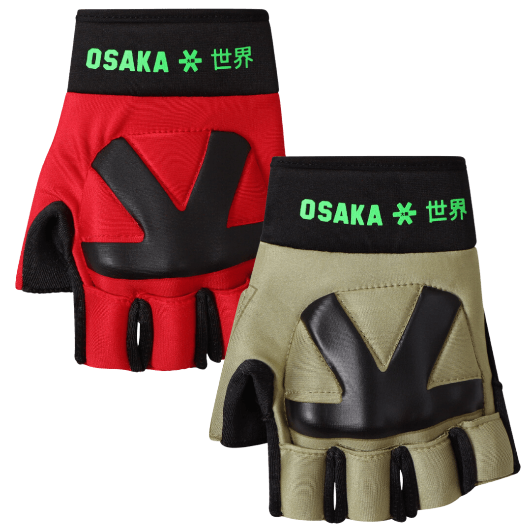 OSAKA Hockey | OSAKA Hockey Armadillo 4.0 Glove Left Hand | Armadillo 4.0 Glove Left Hand - Red / XSmall | Total Hockey