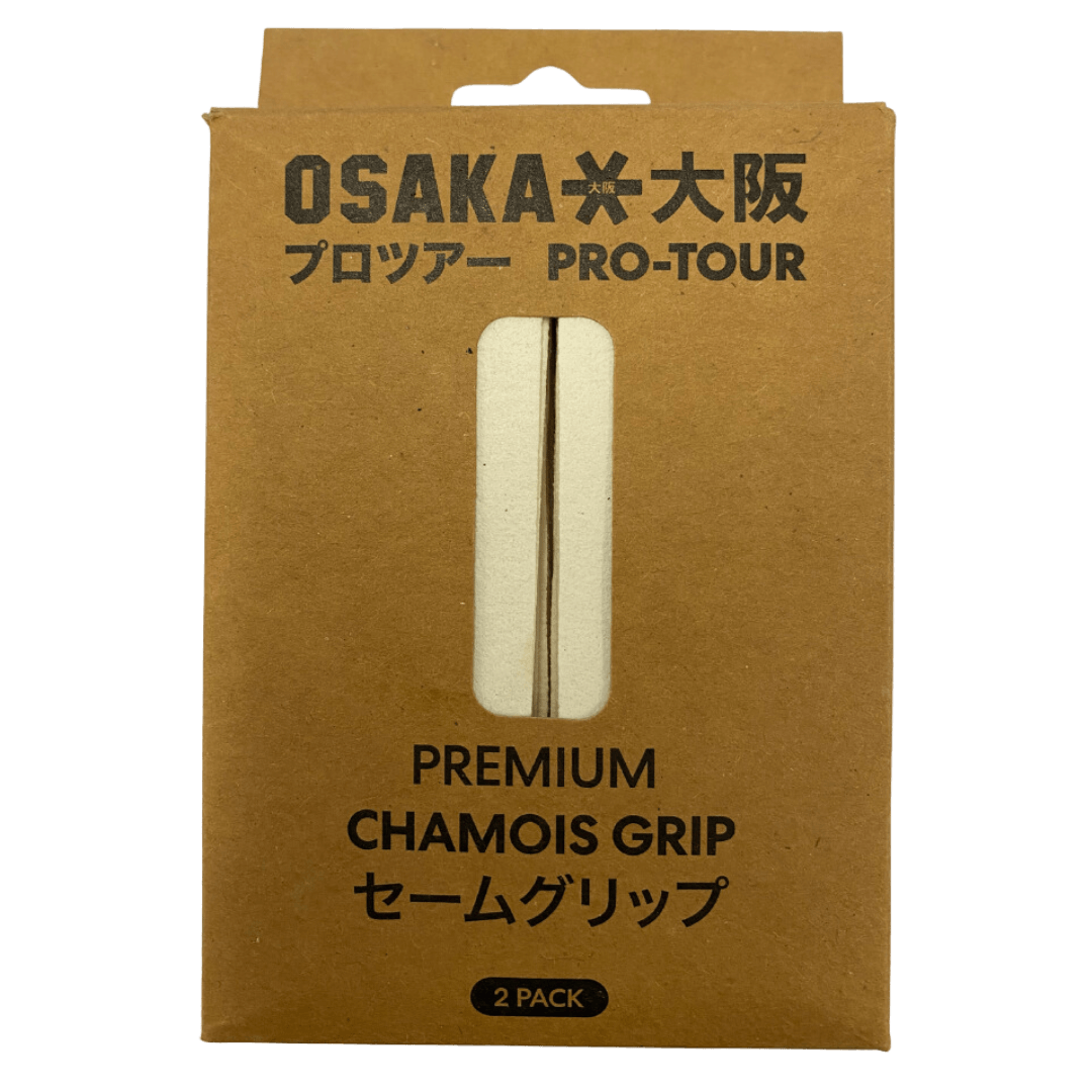 OSAKA Hockey | OSAKA Hockey Premium Chamois Grip | Premium Chamois Grip - White / 2 Pack | Total Hockey