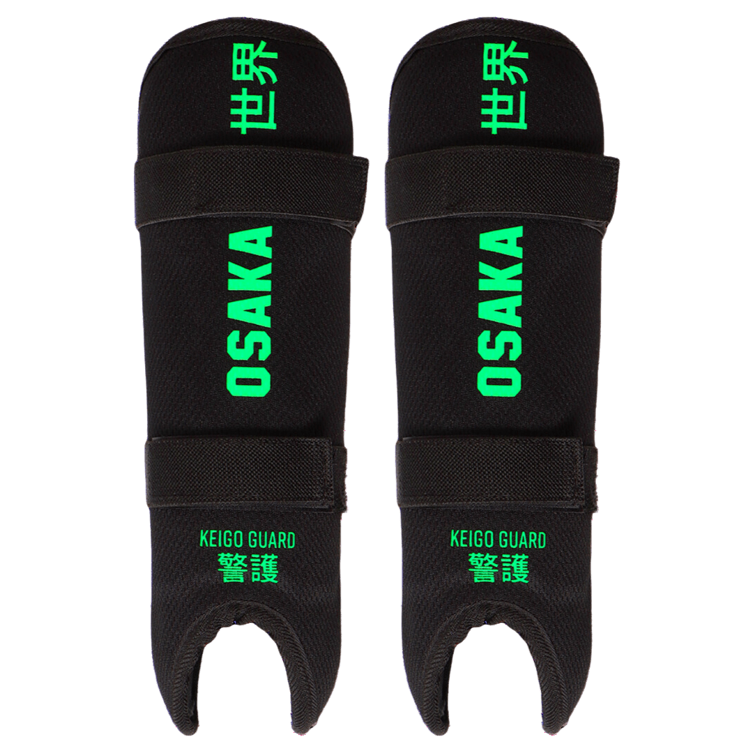 OSAKA Hockey | OSAKA Hockey Keigo Shinguard | Keigo Shinguard - XXSmall / Iconic Black | Total Hockey