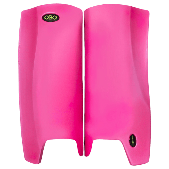 OBO | OBO HI REBOUND Legguards Pink Wing/Pink. | HI REBOUND Legguards Pink Wing/Pink. - Medium / Pink Wing/Pink | Total Hockey