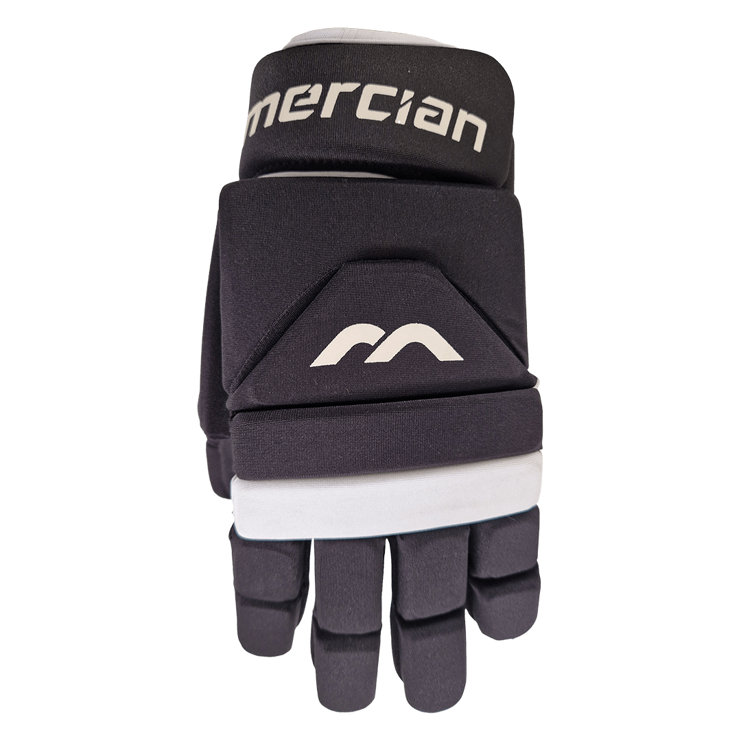 Mercian Hockey | Mercian Hockey Elite Indoor Player Glove Left Hand | Elite Indoor Player Glove Left Hand - Black / Small | Total Hockey