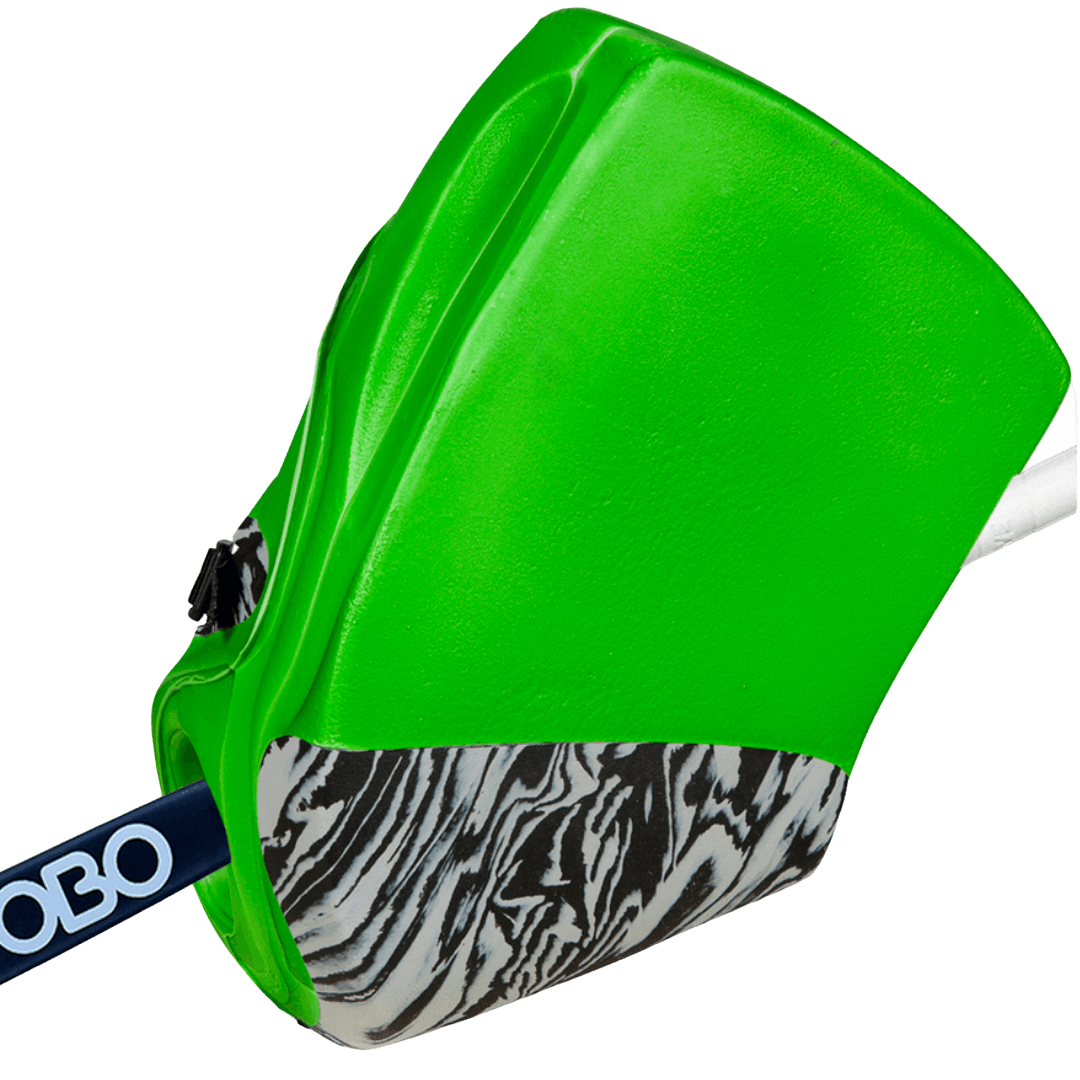 OBO | OBO ROBOT PLUS Hand Protector Right Green | ROBOT PLUS Hand Protector Right Green - Green / Medium | Total Hockey