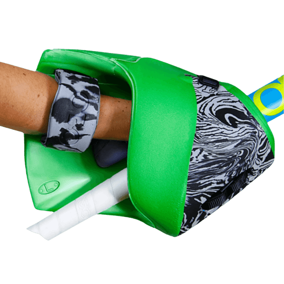 OBO | OBO ROBO PLUS Hand Protector Right Green | ROBO PLUS Hand Protector Right Green - Green / Medium | Total Hockey