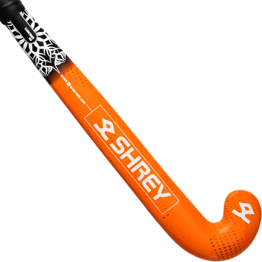 Shrey Hockey | Shrey Hockey Chroma 00 Junior Orange Blaze (2024) | Chroma 00 Junior Orange Blaze (2024) - 24" Light | Total Hockey