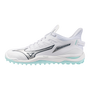 Mizuno | Mizuno Wave Leopardus White/Blue Tint (2025) | Wave Leopardus White/Blue Tint (2025) - EUR 36.5 | UK 4 | Total Hockey