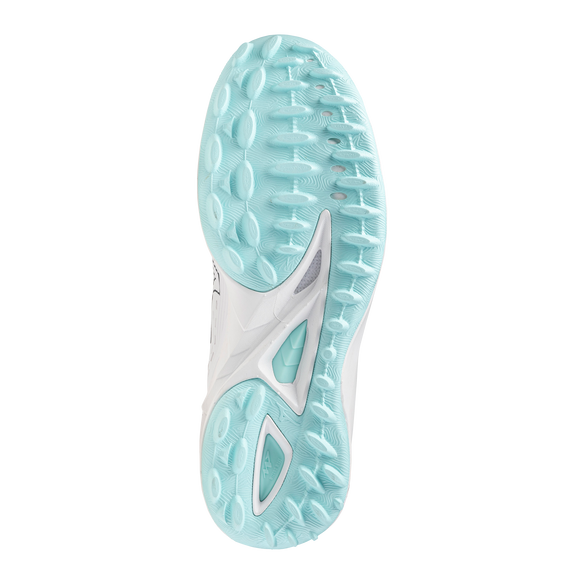 Mizuno | Mizuno Wave Leopardus White/Blue Tint (2025) | Wave Leopardus White/Blue Tint (2025) - EUR 36.5 | UK 4 | Total Hockey