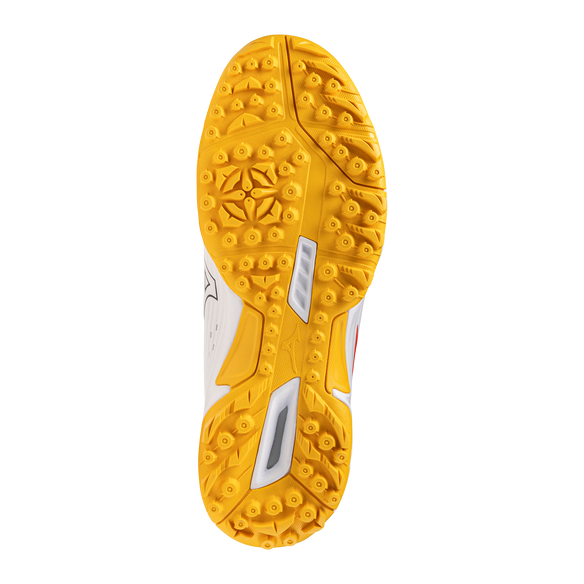Mizuno | Mizuno Wave Lynx 2 White/Fiery Coral (2025) | Wave Lynx 2 White/Fiery Coral (2025) - EUR 36.5 | UK 4 | Total Hockey