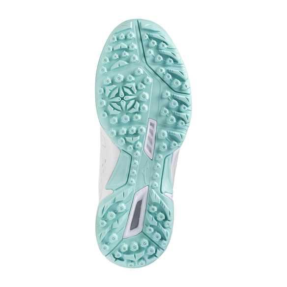Mizuno | Mizuno Wave Lynx 2 White/Blue Tint Jr (2025) | Wave Lynx 2 White/Blue Tint Jr (2025) - EUR 32.5 | UK 1 | Total Hockey