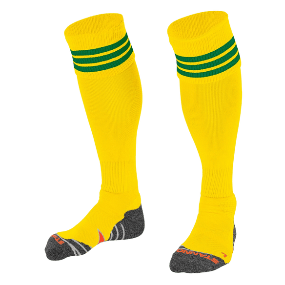 Stanno Socks | Stanno Socks Ring Sock - Yellow/Green | Ring Sock - Yellow/Green - EUR 30-35 | UK 11.5-3 Jr | Total Hockey