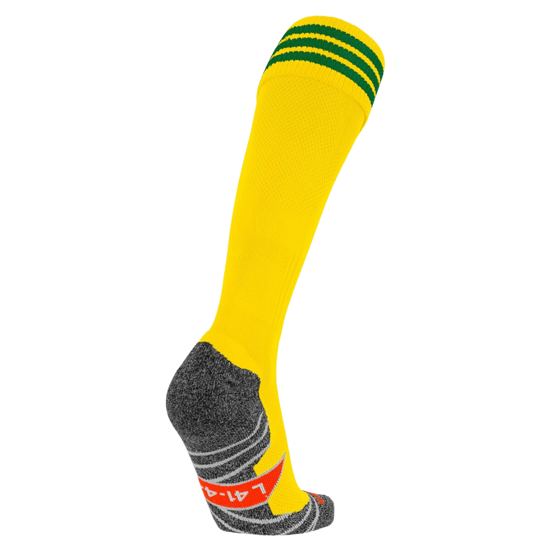 Stanno Socks | Stanno Socks Ring Sock - Yellow/Green | Ring Sock - Yellow/Green - EUR 30-35 | UK 11.5-3 Jr | Total Hockey