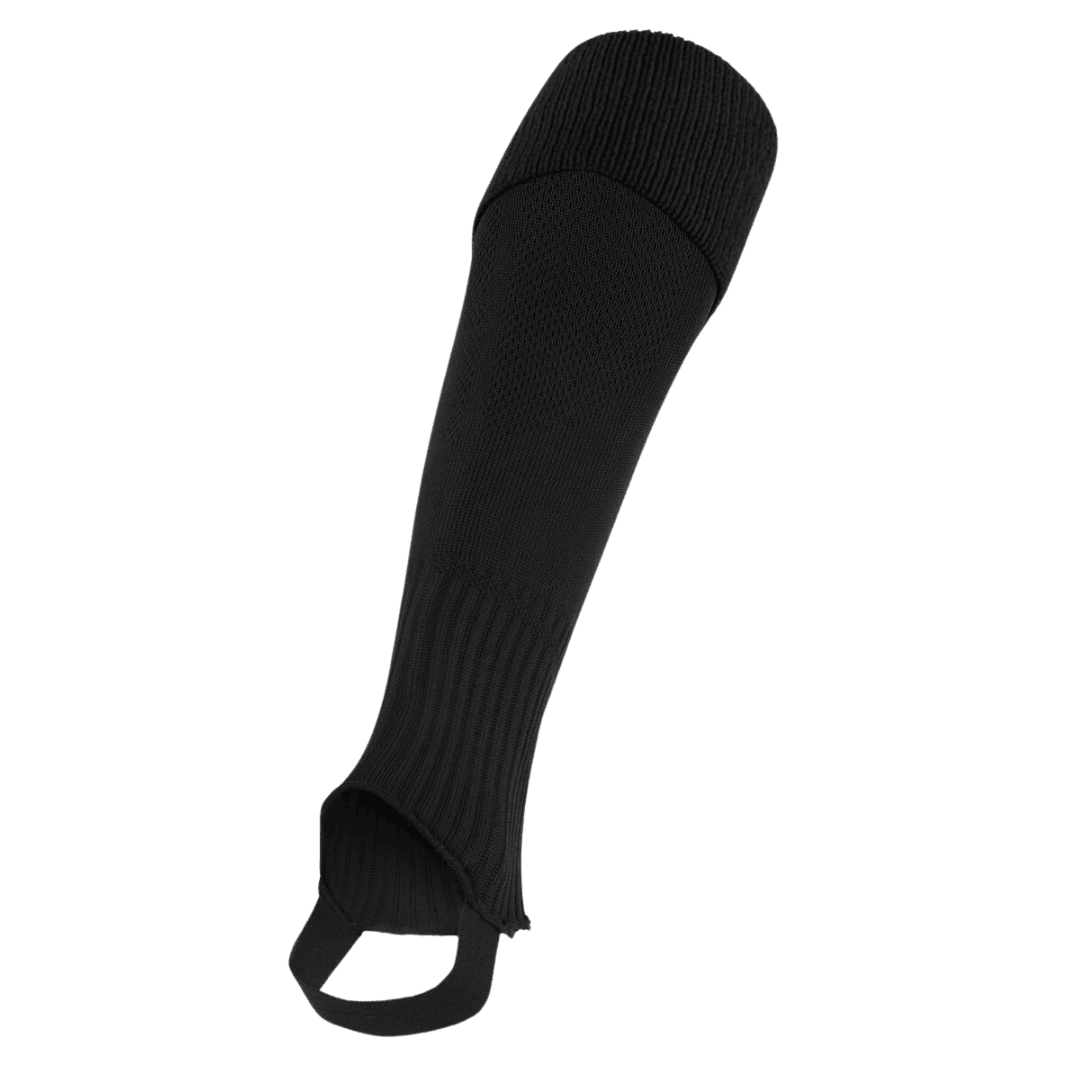 Stanno Socks | Stanno Socks Uni Footless Sock Black | Uni Footless Sock Black - Mini | Total Hockey