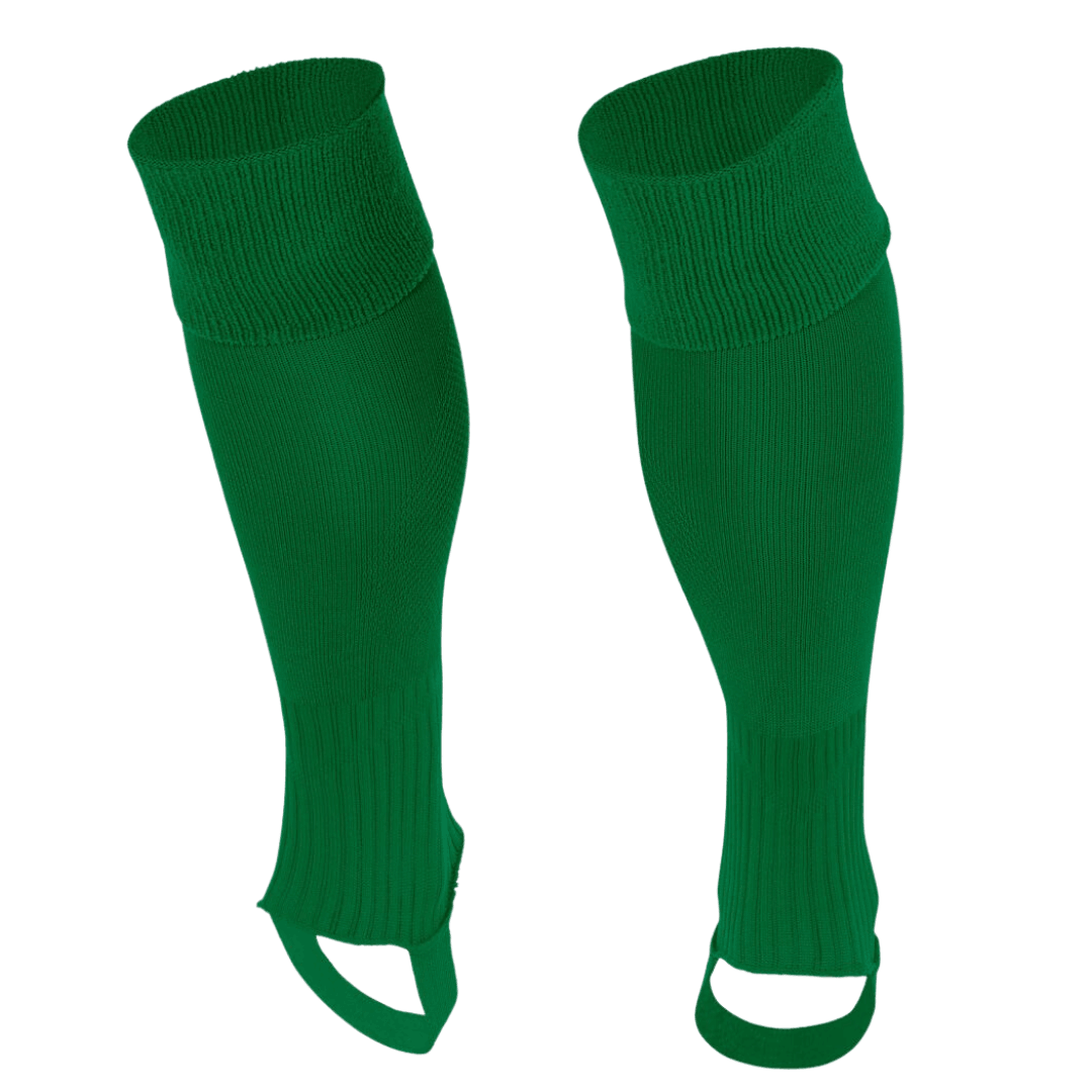 Stanno Socks | Stanno Socks Uni Footless Sock Green | Uni Footless Sock Green - Mini | Total Hockey