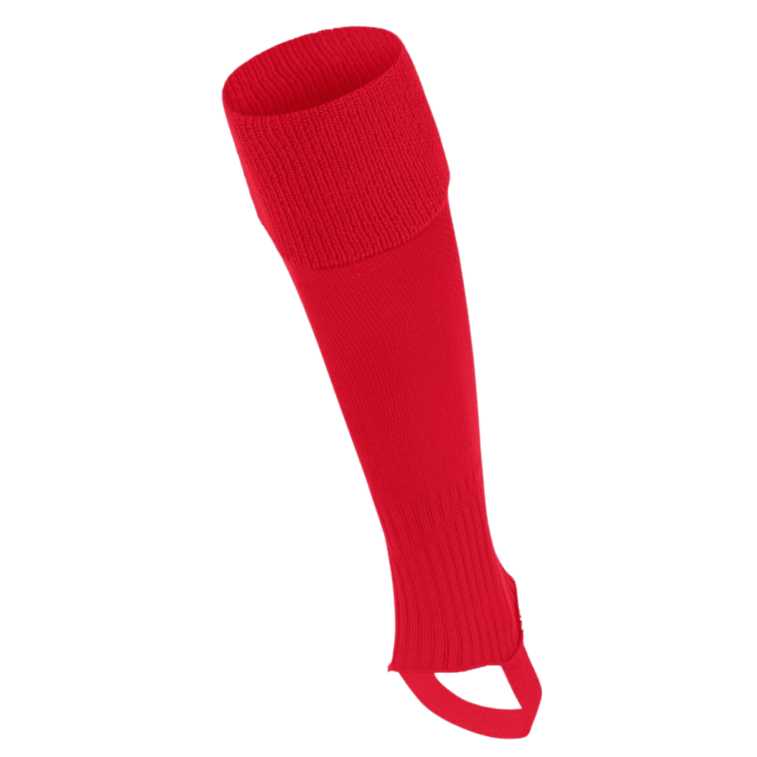 Stanno Socks | Stanno Socks Uni Footless Sock Red | Uni Footless Sock Red - Mini | Total Hockey