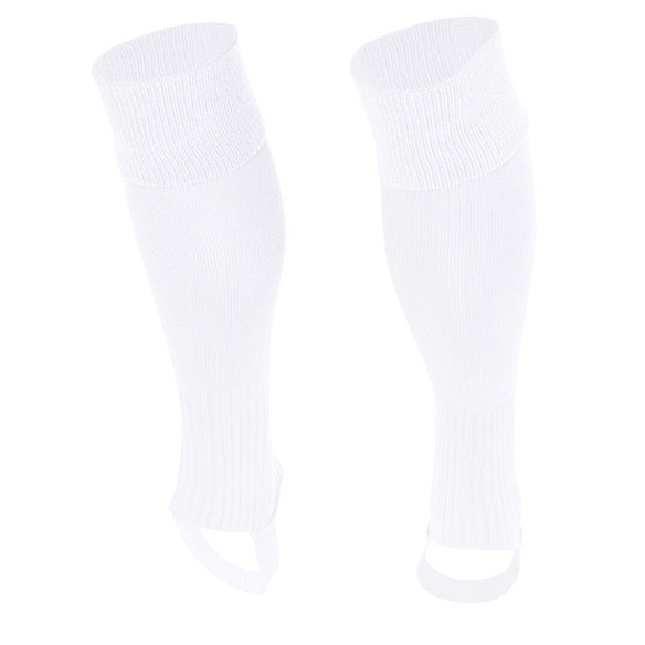 Stanno Socks | Stanno Socks Uni Footless Sock White | Uni Footless Sock White - Mini | Total Hockey