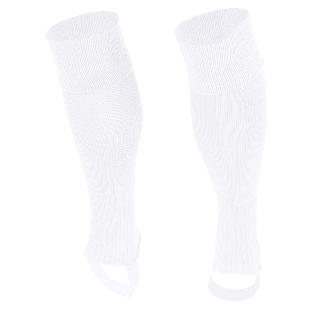 Stanno Socks | Stanno Socks Uni Footless Sock White | Uni Footless Sock White - Mini | Total Hockey