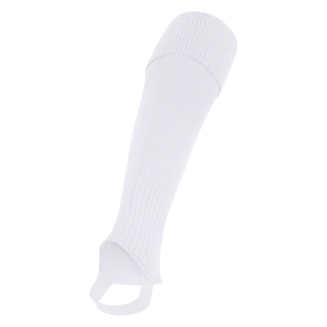 Stanno Socks | Stanno Socks Uni Footless Sock White | Uni Footless Sock White - Mini | Total Hockey