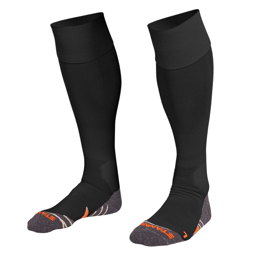 Stanno Socks | Stanno Socks Uni Sock Black | Uni Sock Black - EUR 30-35 | UK 11.5-3 Jr | Total Hockey