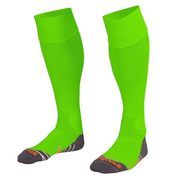 Stanno Socks | Stanno Socks Uni Sock Neon Green | Uni Sock Neon Green - EUR 25-29 | UK 8-11 Jr | Total Hockey