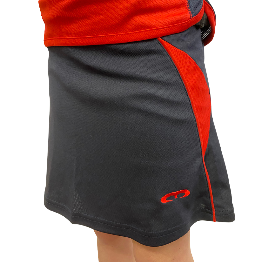 Skort - Grey/Red